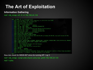 metsploit nmap